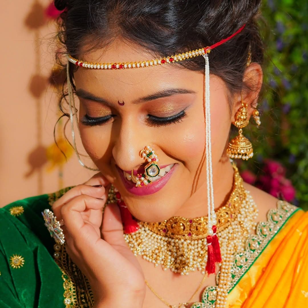 Bridal makeup by Rutva Makeover Mumbai